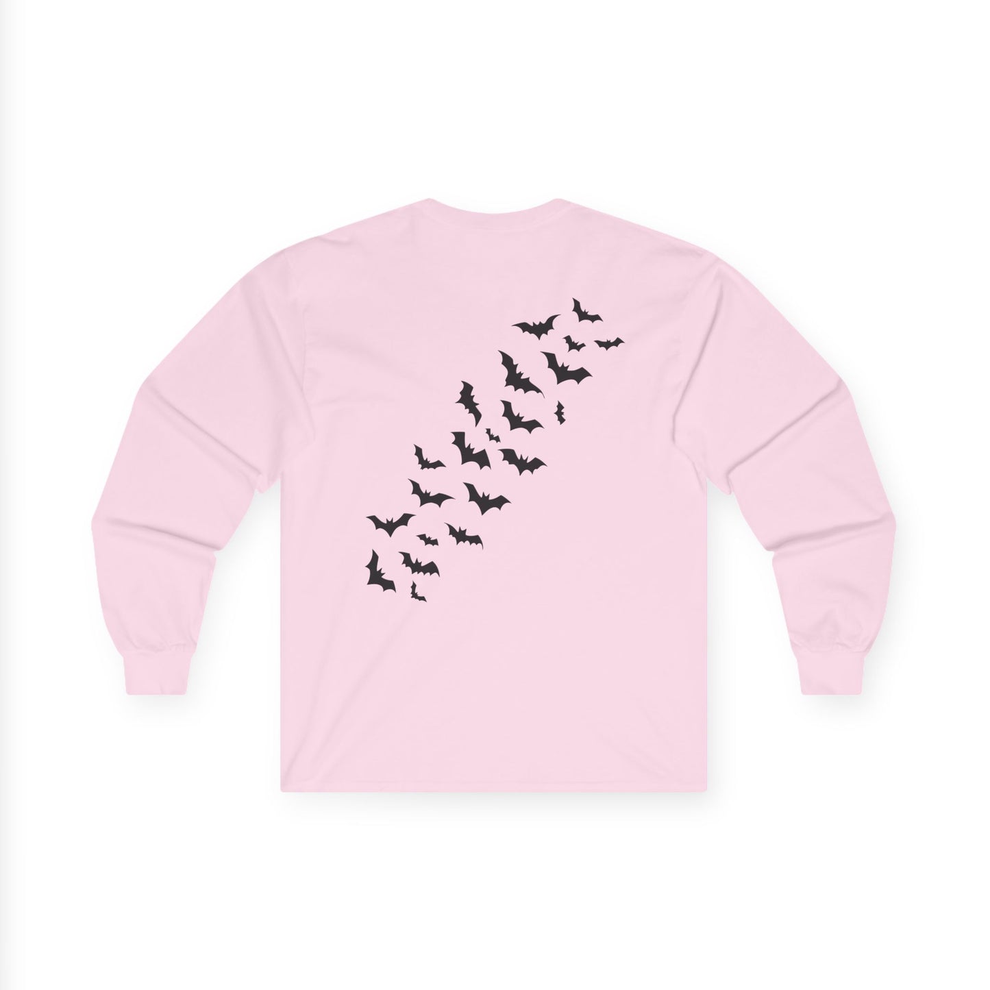 Haunted House Long Sleeve Tee – Witchy Fashion, Perfect for Halloween, Gift for Witches, Casual Outfit, Unisex Style