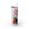 Halloween Goose 20oz Skinny Tumbler, Time to Stir the Pot, Halloween Drinkware, Fall Decor, Spooky Party, Witchy Gift