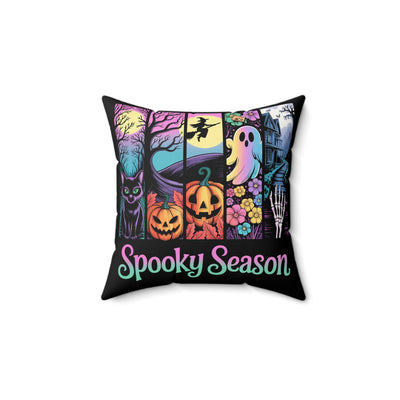Halloween Decorative Pillow, Spooky Season Home Decor, Autumn Pillow, Fall Accent Cushion, Halloween Gift