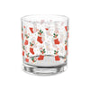 Christmas Stocking 10oz Rocks Glass | Holiday Cheer Drinkware