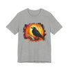 Halloween Raven Tee - Spooky T-Shirt, Unisex Halloween Shirt, Fall Fashion, Pumpkin Lover Gift, Cozy Casual Wear