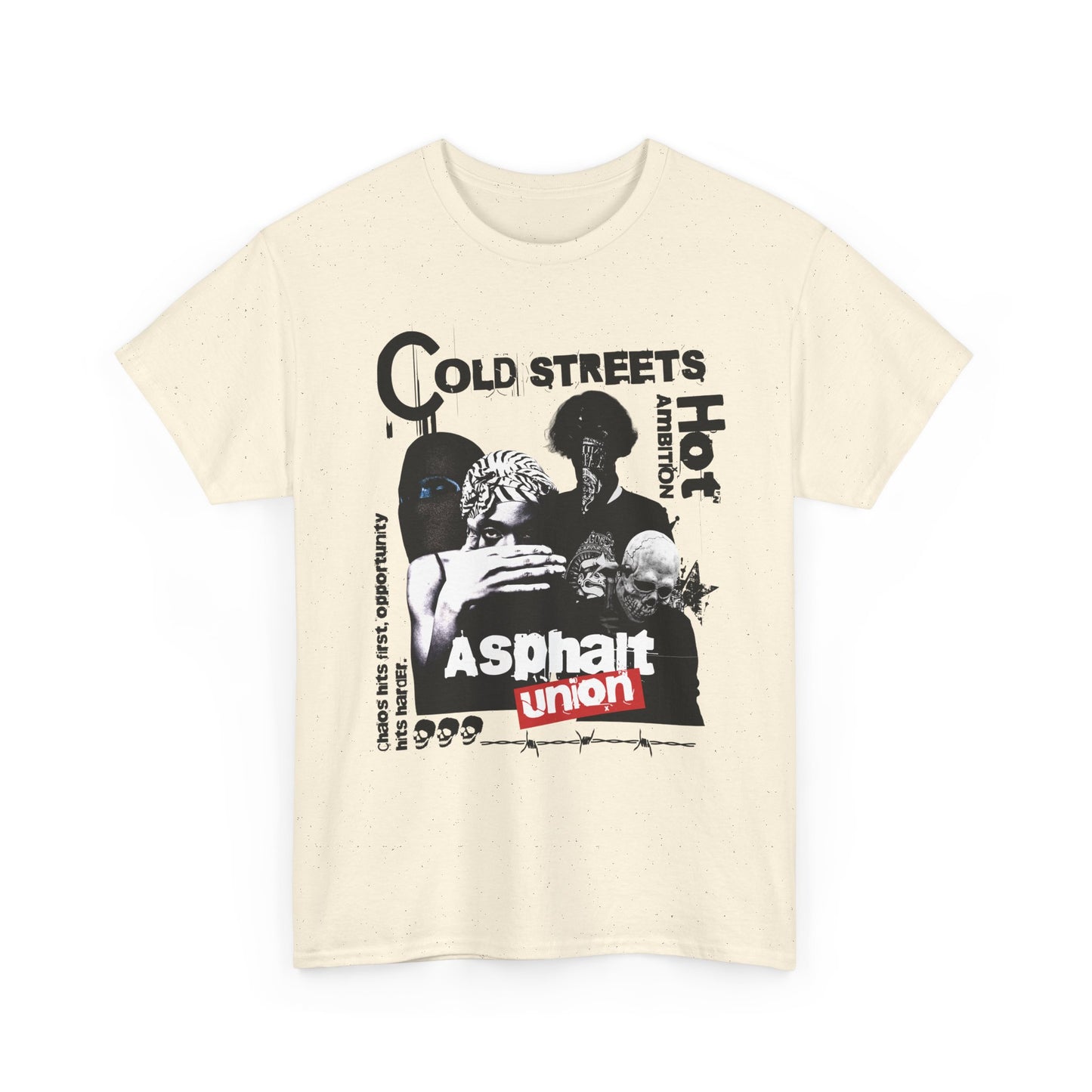 Asphalt Union Graphic Tee | Retro Streetwear T-Shirt