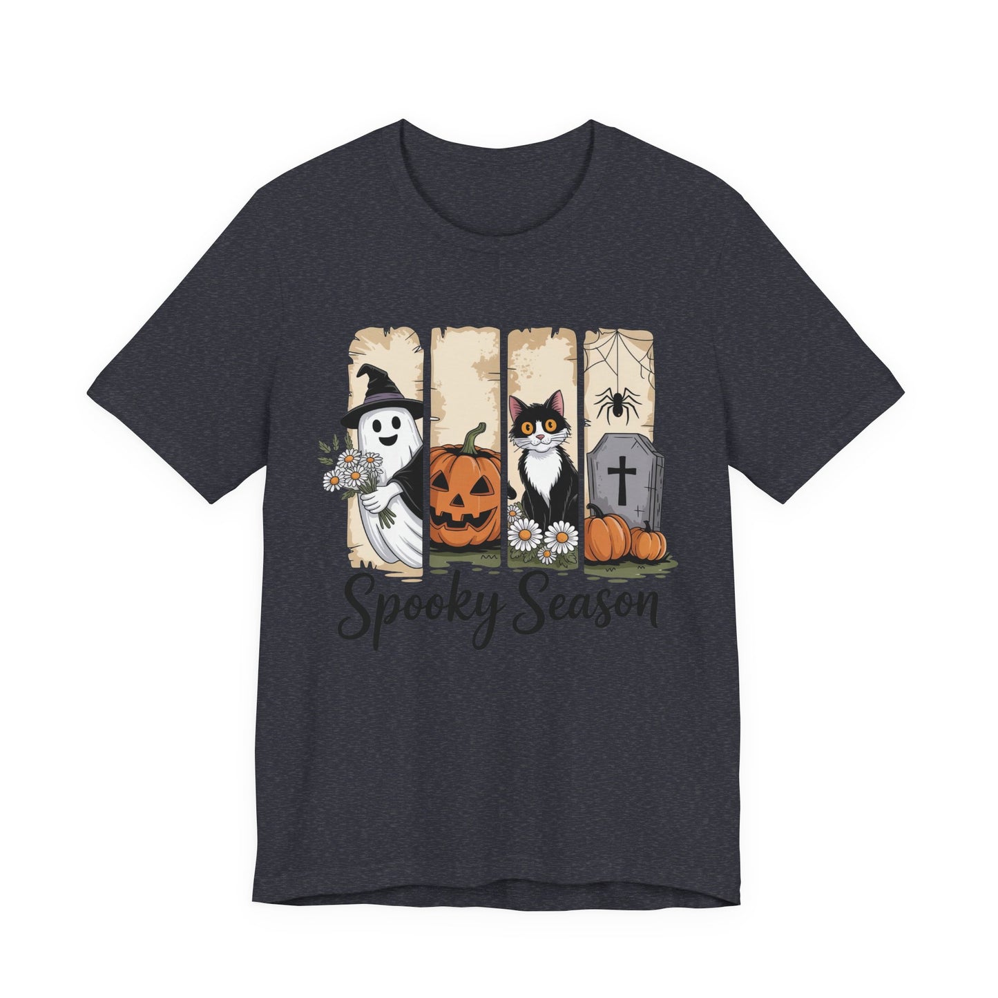 Spooky Season Halloween Tee, Unisex T-Shirt, Fall Fashion, October Apparel, Halloween Gift, Costume Shirt