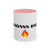 Badass Dad Accent Coffee Mug - Perfect Gift for Father's Day