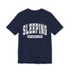 Sleeping Is My Favorite Sport Graphic Tee | Unisex Short Sleeve T-Shirt, Gift for Sleep Lovers, Casual Wear, Funny Sleep Shirt