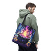 Mystical Cauldron Tote Bag | Witchcraft Tote | Large Reusable Bag | Gift for Witches | Halloween Accessory | Artsy Grocery Bag | AOP Design