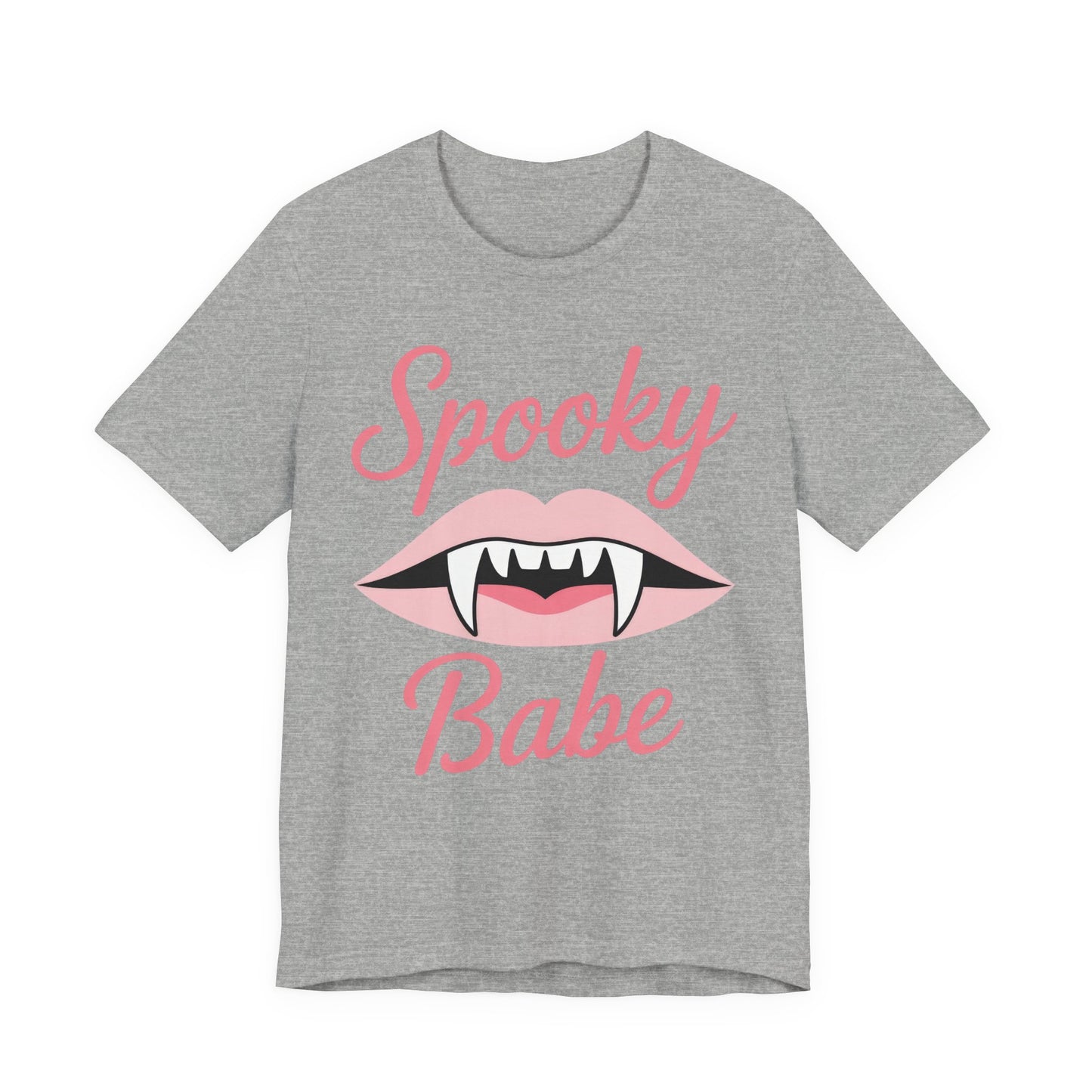 Spooky Babe Tee - Unisex Jersey Short Sleeve T-Shirt, Halloween Outfit, Casual Wear, Gift for Her, Graphic Tee