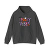Spooky Vibes Hoodie - Unisex Heavy Blend Hooded Sweatshirt for Halloween, Fall Fashion, Cozy Nights