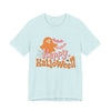 Happy Halloween Ghost T-Shirt, Unisex Tee, Spooky Season Shirt, Fall Holiday Apparel, Halloween Costume Top