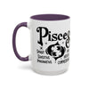 Pisces Zodiac Sign Coffee Mug - Unique Horoscope Mug With Personality Traits