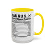 Taurus Zodiac Sign Coffee Mug - Unique Horoscope Mug With Personality Traits