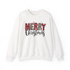 Merry Christmas Unisex Crewneck Sweatshirt | Cozy Christmas Holiday Graphic Pullover