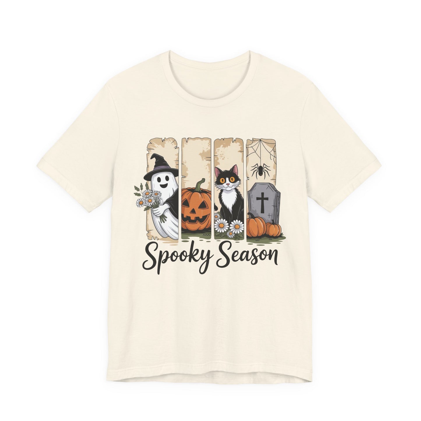 Spooky Season Halloween Tee, Unisex T-Shirt, Fall Fashion, October Apparel, Halloween Gift, Costume Shirt
