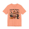 Feeling Spooky Halloween Tee, Unisex Short Sleeve Shirt, Fall Apparel, Halloween Costume, Gift for Pet Lovers