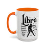 Libra Zodiac Sign Coffee Mug - Unique Horoscope Mug With Personality Traits