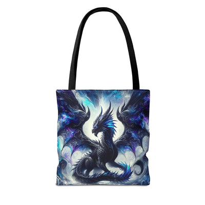 Mystical Dragon Tote Bag, Fantasy Art Bag, Dragon Lover Gift, Unique Shopping Bag, Perfect for Holidays