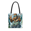 Sasquatch Adventure Tote Bag, Funny Outdoor Enthusiast Gift, Outdoor Lovers Bag, Quirky Shopping Tote, Camping Accessory