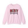 Merry Christmas Unisex Crewneck Sweatshirt | Cozy Christmas Holiday Graphic Pullover