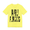 "Aura Farming" Unisex Adult Jersey Knit Short Sleeve T-Shirt Shirt