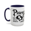 Pisces Zodiac Sign Coffee Mug - Unique Horoscope Mug With Personality Traits