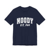 Moody EST. 7AM Graphic Tee | Unisex Short Sleeve T-Shirt, Relaxed T-Shirt for Comfy Days, Perfect Gift for Coffee Lovers, Mood & Vibe Shirt, Casual Wear