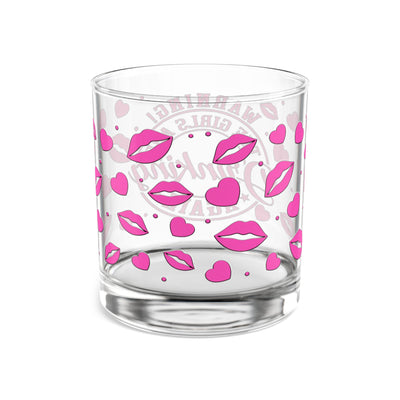 The Girls Are Drinking Again - 10oz Rocks Glass  - Fun Bachelorette Party Gift, Girls Night In Decor, I'm Just A Girl Glass, Cocktail Glass
