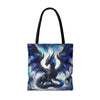 Mystical Dragon Tote Bag, Fantasy Art Bag, Dragon Lover Gift, Unique Shopping Bag, Perfect for Holidays
