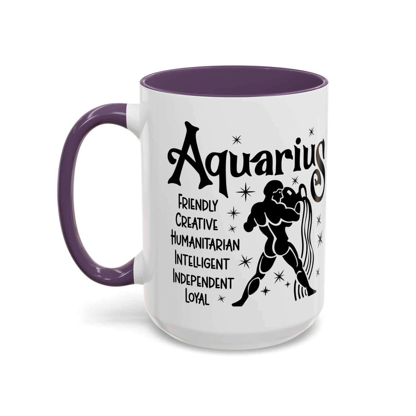 Aquarius Zodiac Sign Coffee Mug - Unique Horoscope Mug With Personality Traits