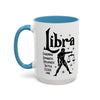 Libra Zodiac Sign Coffee Mug - Unique Horoscope Mug With Personality Traits