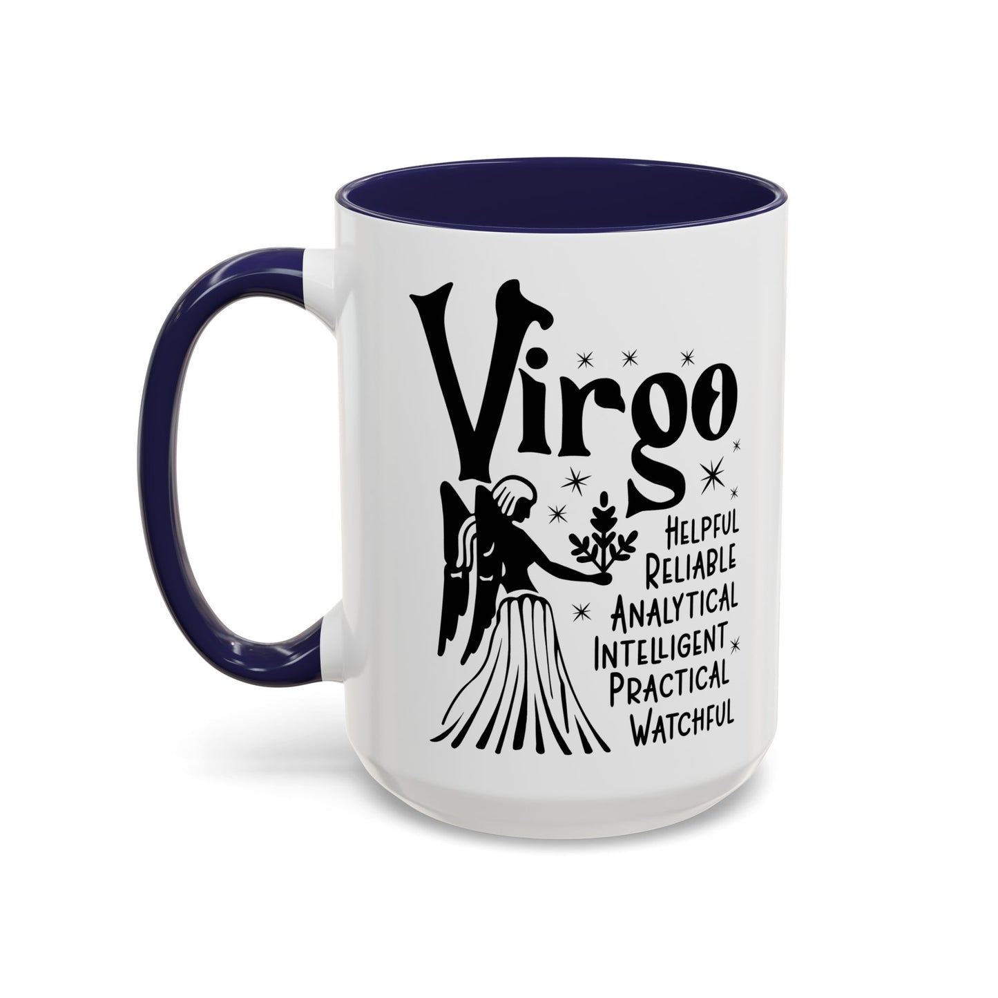Virgo Zodiac Sign Coffee Mug - Unique Horoscope Mug With Personality Traits