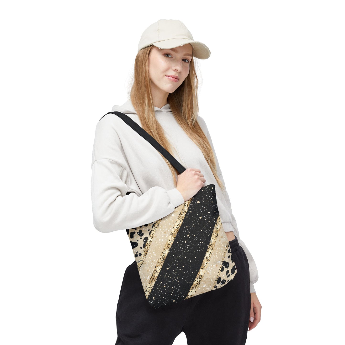 Chic Leopard Print Tote Bag, Stylish Reusable Grocery Bag, Trendy Shopping Tote, Perfect Gift for Her, Animal Print Purse