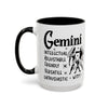 Gemini Zodiac Sign Coffee Mug - Unique Horoscope Mug With Personality Traits