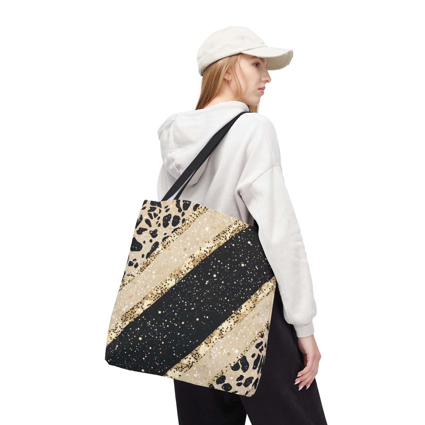Chic Leopard Print Tote Bag, Stylish Reusable Grocery Bag, Trendy Shopping Tote, Perfect Gift for Her, Animal Print Purse