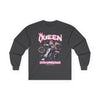Queen "Stay Dangerous" Graphic Long Sleeve Tee | Edgy Anime Streetwear Shirt for Gangster Women