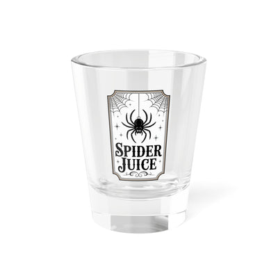 Apothecary Style Spider Juice Shot Glass – Perfect for Halloween Parties, Collectors, Home Bars, Gift, Unique Decor