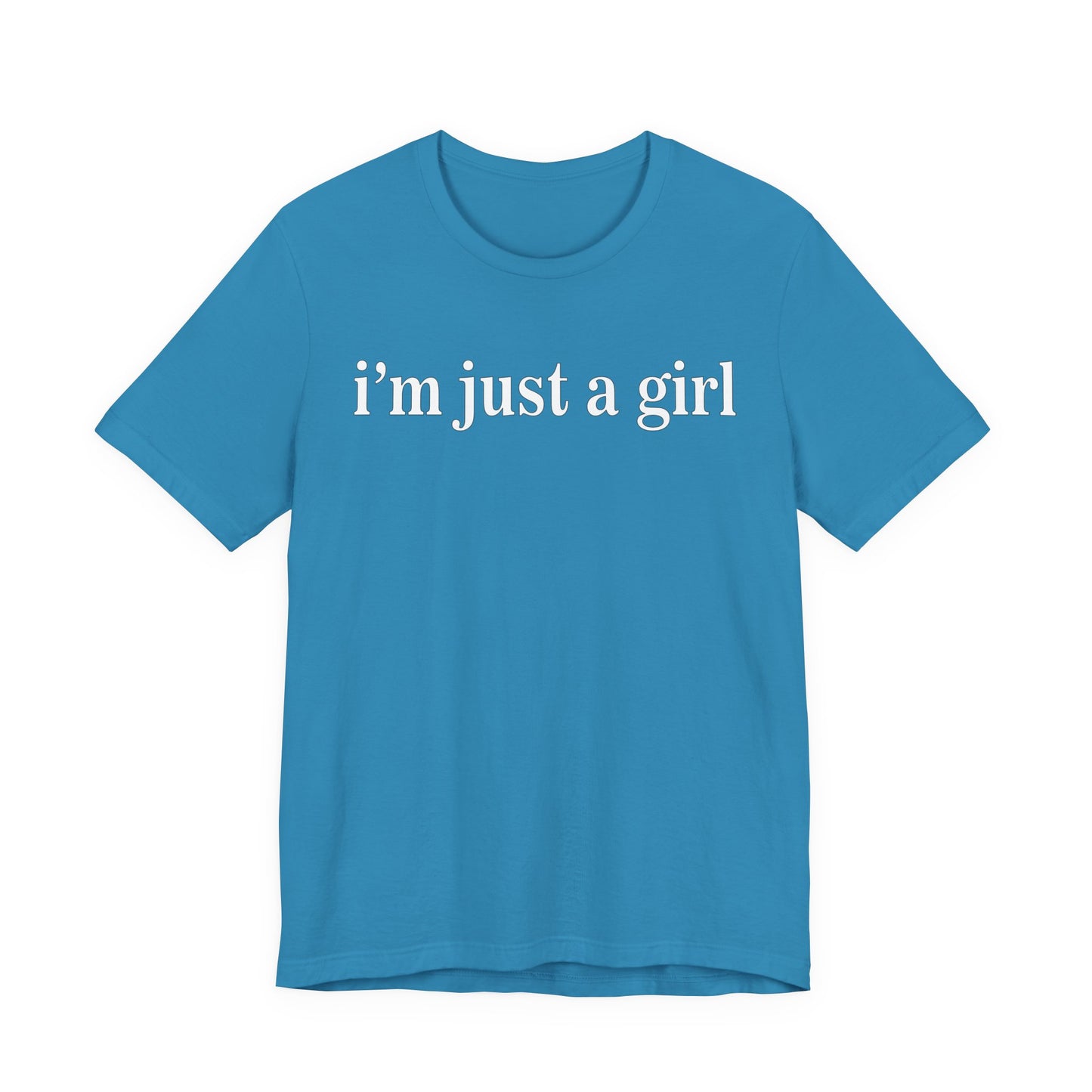 I’m Just a Girl Graphic Tee | Cute Feminist Shirt | Casual Wear | Gift for Her | Everyday Essentials