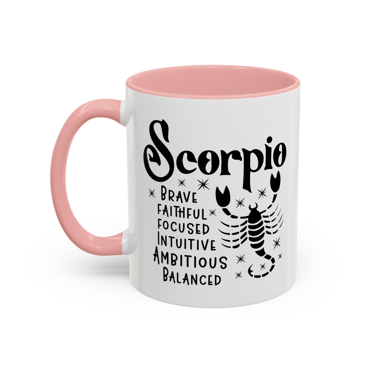 Scorpio Zodiac Sign Coffee Mug - Unique Horoscope Mug With Personality Traits