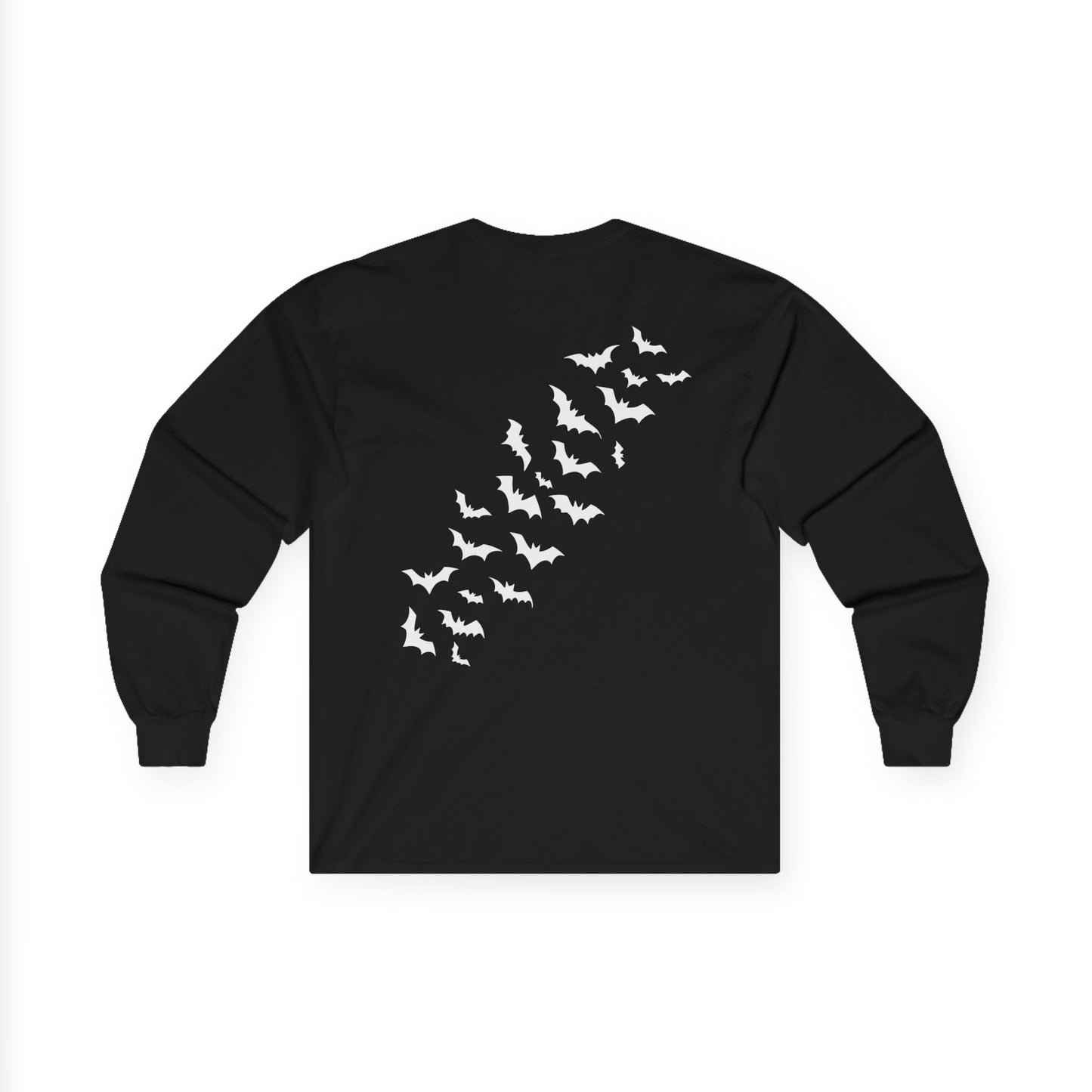 Haunted House Long Sleeve Tee – Witchy Fashion, Perfect for Halloween, Gift for Witches, Casual Outfit, Unisex Style