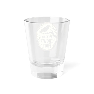 Apothecary Style Pickled Crows Foot Shot Glass – Perfect for Halloween Parties, Collectors, Home Bars, Gift, Unique Decor