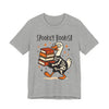 Spookily Bookish Tee, Perfect for Book Lovers, Great Gift for Halloween, Tees for Casual Wear, Quirky Duck Design