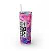 Caution I Have No Filter 20oz Skinny Tumbler With Straw  - Perfect for Travel, Parties, Gifts, Daily Use, and More