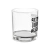 "Getting Drunk Please Wait" Loading Bar Rocks Glass, Funny Barware, Party Drinkware, Novelty Cocktail Glass