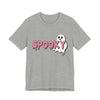 Spooky Ghost Tee | Unisex Jersey Shirt for Halloween, Cute Graphic Tee for Fall, Trick or Treat, Party Wear, Ghost Lover Gift