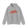"Merry Christmas" Candy Cane Hoodie | Christmas Festive Holiday Hooded Sweatshirt