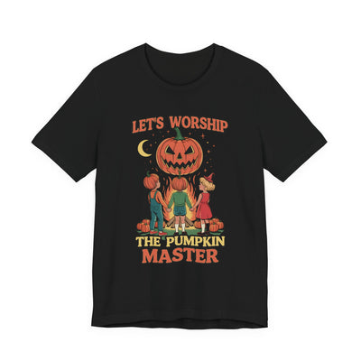Halloween Pumpkin Master Tee, Unisex T-Shirt, Fall Fashion, Halloween Costume, Spooky Season Shirt, Trick or Treat Apparel