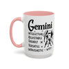 Gemini Zodiac Sign Coffee Mug - Unique Horoscope Mug With Personality Traits