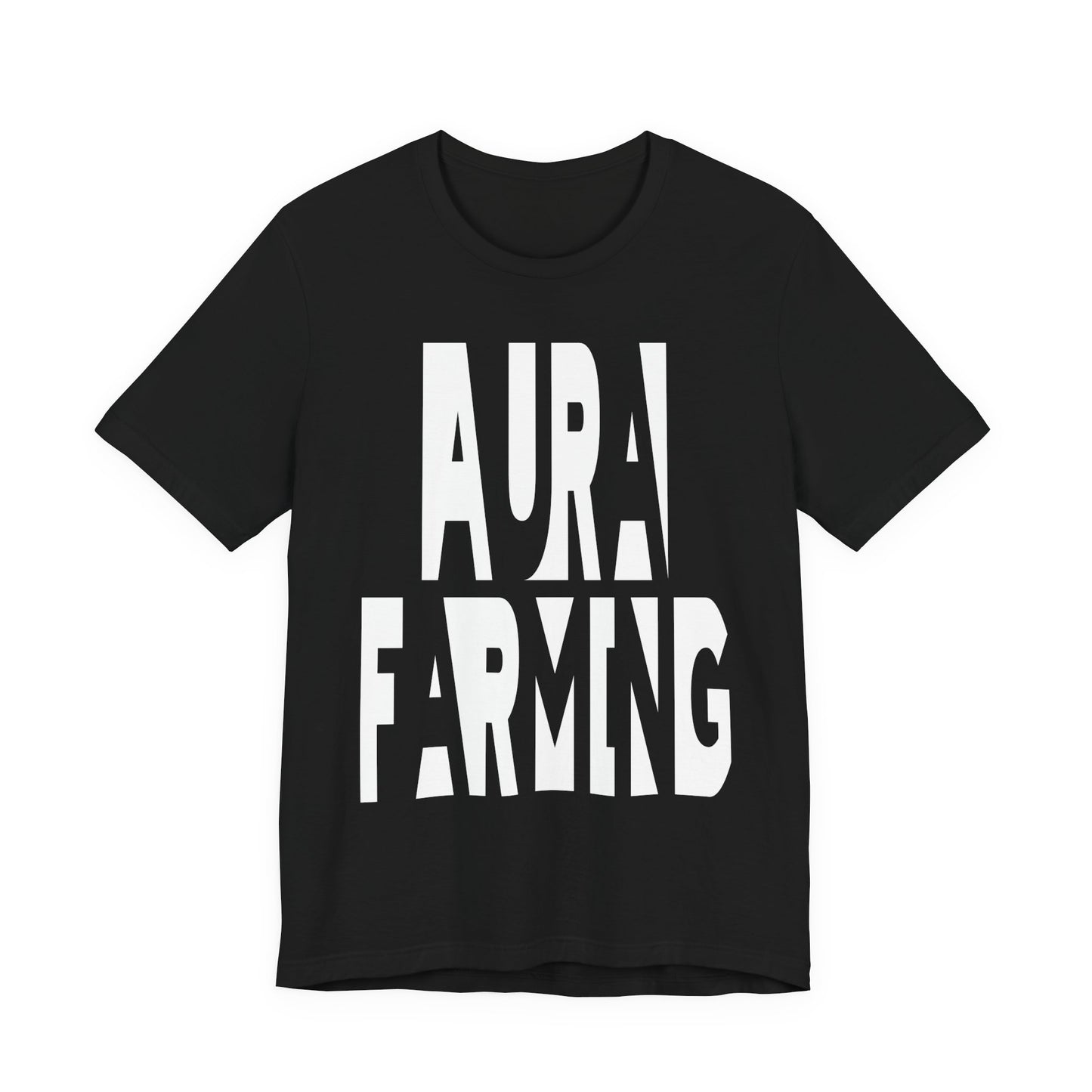 "Aura Farming" Unisex Adult Jersey Knit Short Sleeve T-Shirt Shirt