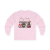 Festive Christmas Cats Long Sleeve Tee | Merry Christmas Shirt