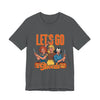 Let's Go Ghouls Halloween Graphic Tee, Unisex Jersey Short Sleeve T-Shirt, Let’s Go Ghouls, Spooky Shirt, Autumn Apparel, Costume Party Top
