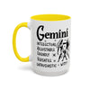 Gemini Zodiac Sign Coffee Mug - Unique Horoscope Mug With Personality Traits